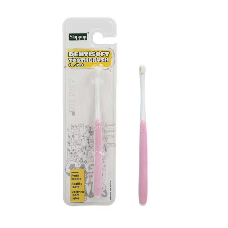 Revolutionary Pet Toothbrush for Dogs and Cats - Ultimate Solution for Bad Breath and Tartar Control