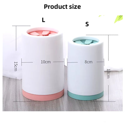 Revolutionary Pet Foot Washer Cup - Effortlessly Clean Your Dog's Paws with Our Silicone Soft Cleaning Bucket!