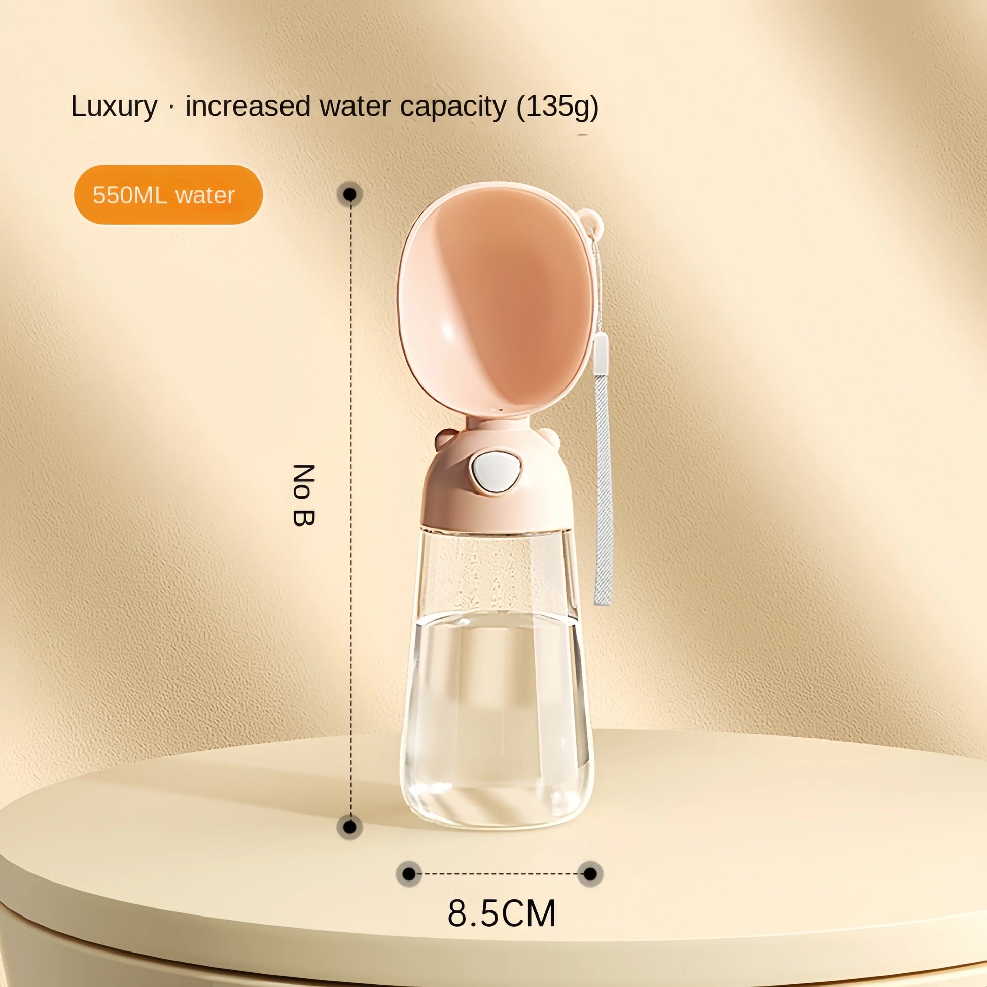 Travel-Friendly Dog Water Bowl: Premium Food-Grade Portable Cup with Dispenser for Dogs and Cats