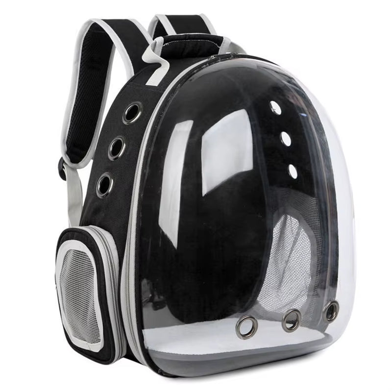 Revolutionary Cat Carrier Backpack: Stylish Transparent Space Capsule for Your Feline Friend - Comfortable, Breathable, and Perfect for All Adventures!